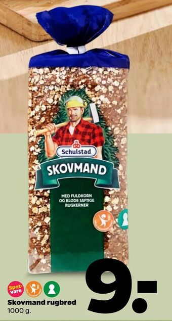 Skovmand rugbrød