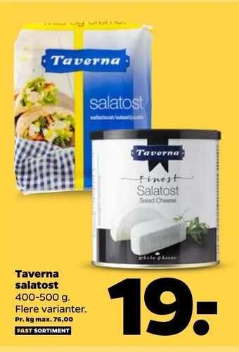 Netto Taverna salatost tilbud