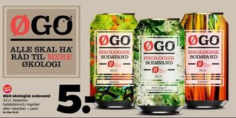 Netto ØGO økologisk sodavand tilbud