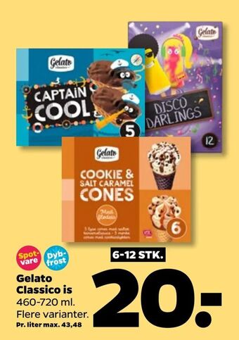 Netto Gelato Classico is tilbud