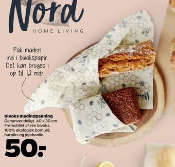 Bivoks madindpakning