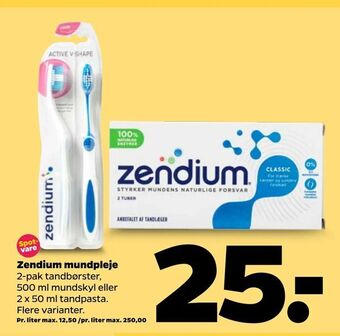 Netto Zendium mundpleje tilbud