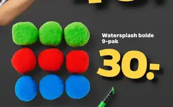 Watersplash bolde