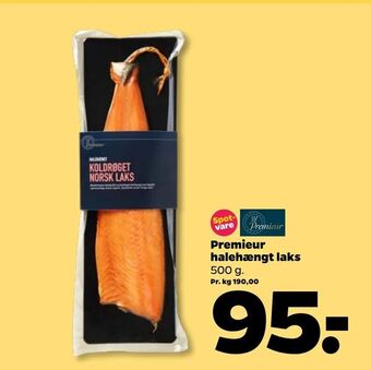Netto Premieur halehængt laks tilbud