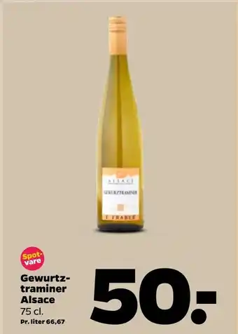 Netto Gewurtztraminer Alsace tilbud