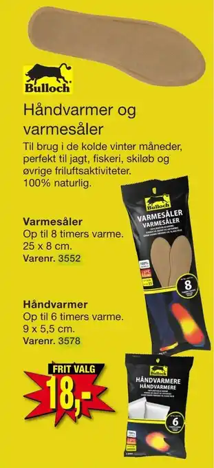 Harald Nyborg Håndvarmer og varmesåler tilbud