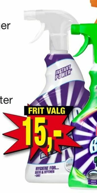 Harald Nyborg Cillit Bang rengøringsspray tilbud