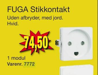 Harald Nyborg FUGA Stikkontakt tilbud