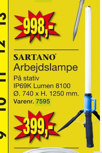 Harald Nyborg Arbejdslampe tilbud