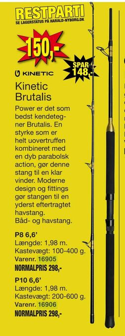 Harald Nyborg Kinetic Brutalis tilbud