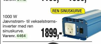 Harald Nyborg Omformer/inverter tilbud