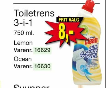Harald Nyborg Toiletrens 3-i-1 tilbud