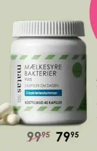Matas Matas mælkesyrebakterier tilbud