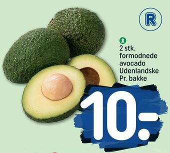 2 stk. formodnede avocado Udenlandske Pr. bakke