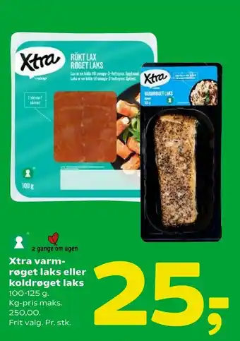 Coop 365 Xtra varm røget laks eller koldrøget laks tilbud