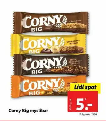 Let-Køb Corny Big myslibar tilbud