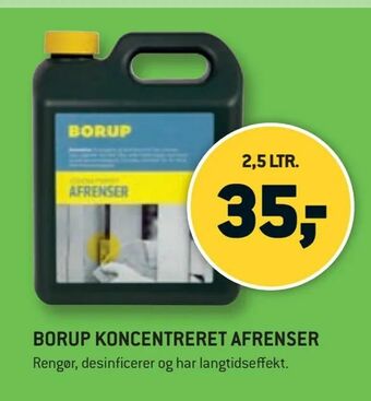 XL-BYG Borup koncentreret afrenser tilbud