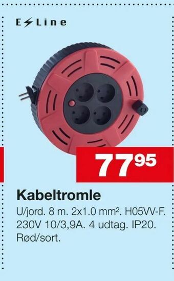 Bauhaus Kabeltromle tilbud