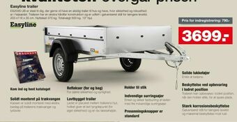 Bauhaus Easyline trailer tilbud