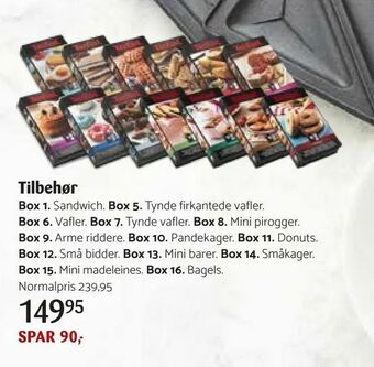 Kop & Kande Tilbehør tilbud
