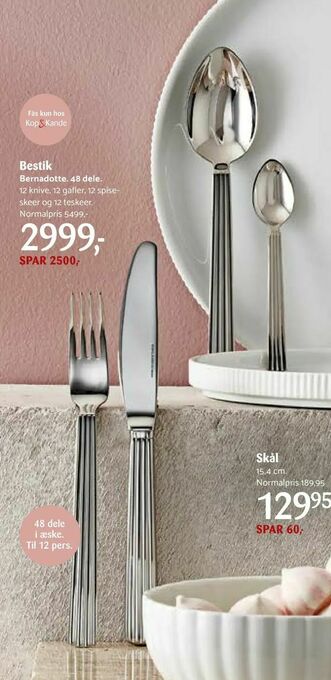 Kop & Kande Bestik tilbud
