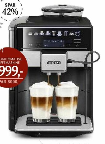 Kop & Kande Fuldautomatisk kaffemaskine tilbud