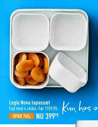 Imerco Legio Nova tapassæt tilbud