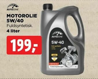 jem & fix Motorolie 5w/40 tilbud