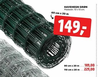 jem & fix Havehegn grøn tilbud