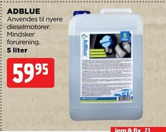 jem & fix Adblue tilbud