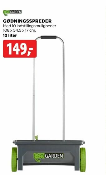 Gødningsspreder