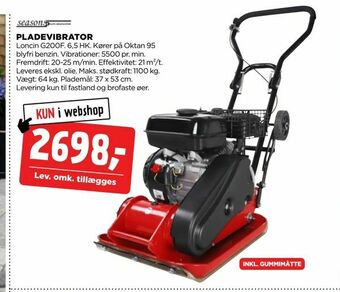 jem & fix Pladevibrator tilbud