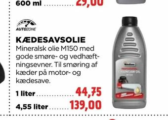 jem & fix Kædesavsolie tilbud