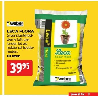 jem & fix Leca flora tilbud