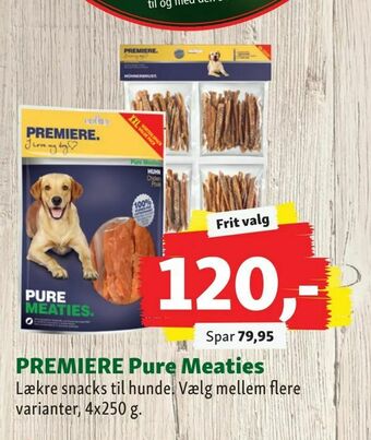 Maxi Zoo PREMIERE Pure Meaties tilbud