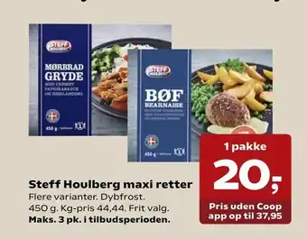 Dagli'Brugsen Steff Houlberg maxi retter tilbud