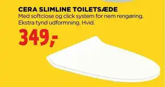 jem & fix Cera slimline toiletsæde tilbud