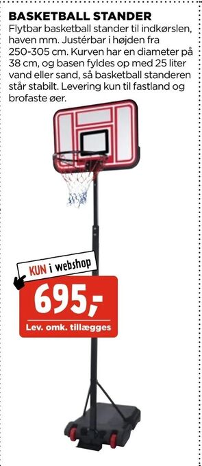 Basketball stander