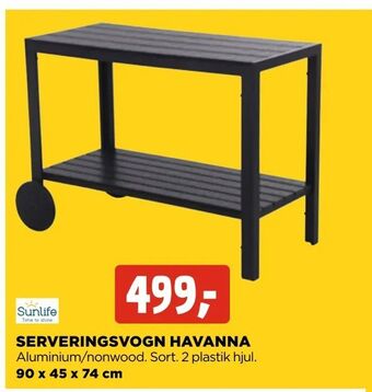 jem & fix Serveringsvogn havanna tilbud