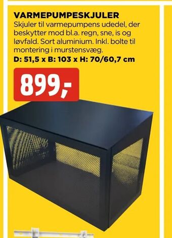 jem & fix Varmepumpeskjuler tilbud
