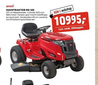 Havetraktor rg 145