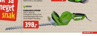 jem & fix Hækkeklipper tilbud