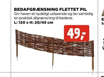 jem & fix Bedafgrænsning flettet pil tilbud