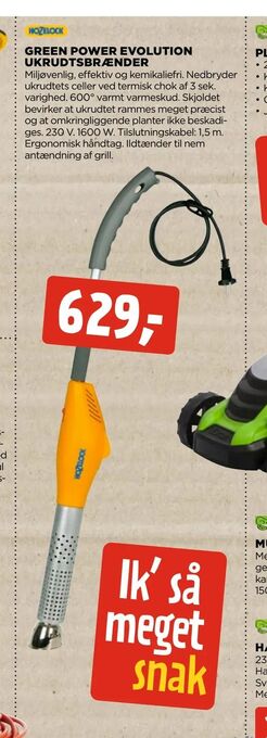 jem & fix Green power evolution ukrudtsbrænder tilbud