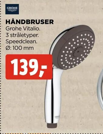 jem & fix Håndbruser tilbud