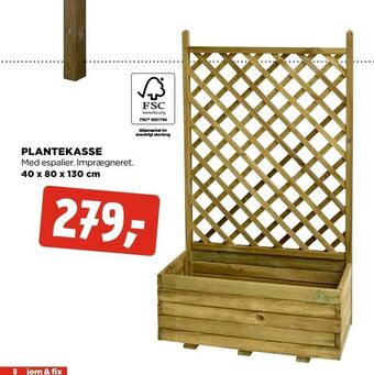 jem & fix Plantekasse tilbud