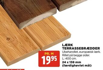 jem & fix Lærk terrassebrædder tilbud