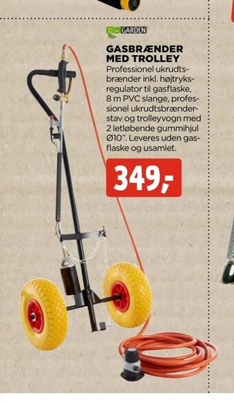 jem & fix Gasbrænder med trolley tilbud