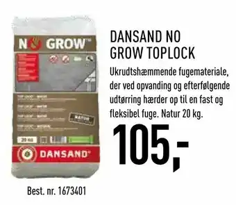 Johannes Fog Dansand no grow toplock tilbud