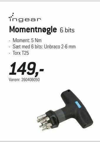 Thansen Momentnøgle tilbud